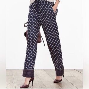 Banana Republic Foulard Silk Wide Leg Pant Size: X-Large